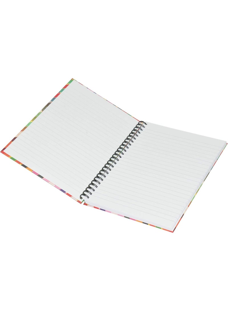 FIS Light Spiral Hard Cover Single RuLED Notebook (100 Sheet, A5,5 Piece) LINBSA51514 - Image 3